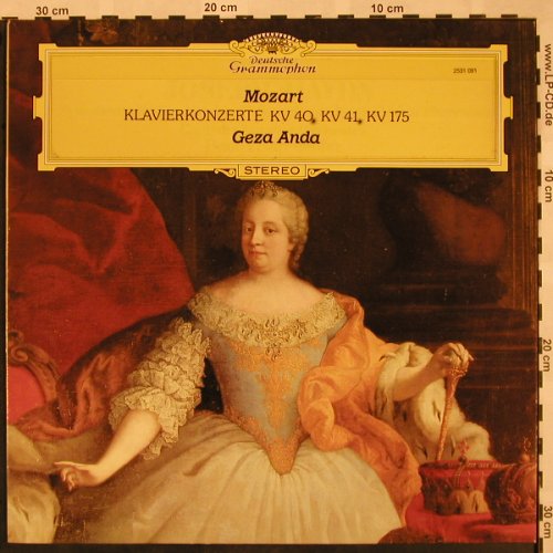 Mozart,Wolfgang Amadeus: Konzert für Klavier u.Orch.Nr.3,4,5, D.Gr. Musterplatte(139 454), D, 1971 - LP - L5253 - 5,00 Euro