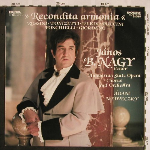 Nagy,Jnos B.: Recondita armonia (ital.), Hungaroton(SLPD 12479), H, 1984 - LP - L5261 - 5,00 Euro