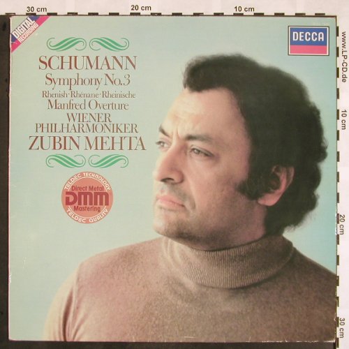 Schumann,Robert: Symphony Nr.3,Rhenish / Manfred, Decca (6.42692 AZ), D, m /vg+, 1983 Typ: LP Best.-Nr.: L5274 Preis: 5,00 Euro