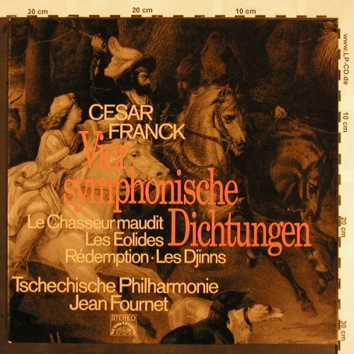 Franck,Cesar: Vier Symphonische Dichtungen, Supraphon (86 307 KK), D, Stoc Typ: LP Best.-Nr.: L5278 Preis: 5,00 Euro
