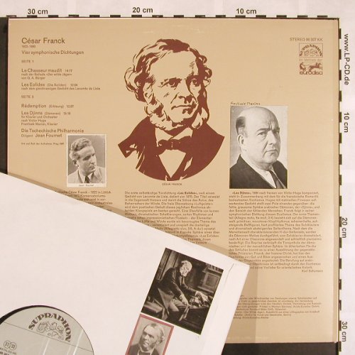Franck,Cesar: Vier Symphonische Dichtungen, Supraphon (86 307 KK), D, Stoc Typ: LP Best.-Nr.: L5278 Preis: 5,00 Euro