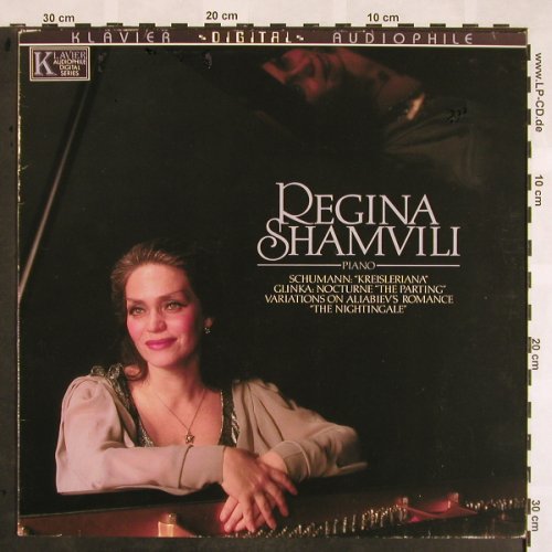 Shamvili,Regina: plays Schumann and Glinka, m /vg+, Klavier Records(KD 7029), US, 1984 - LP - L5280 - 7,50 Euro