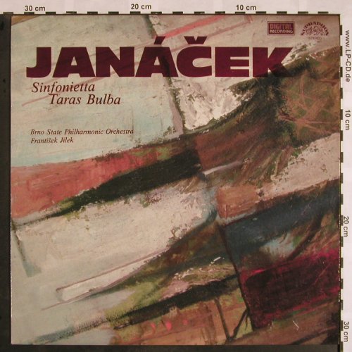 Janacek,Leos: Sinfonietta / Taras Bulba, Supraphon (11 0057-1), CZ, stoc, 1987 Typ: LP Best.-Nr.: L5298 Preis: 7,50 Euro