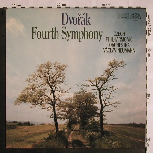 Dvorak,Antonin: Symphony No.4 in D minor, op.13, Supraphon (10 3858-1), CZ, 1986 Typ: LP Best.-Nr.: L5306 Preis: 7,50 Euro