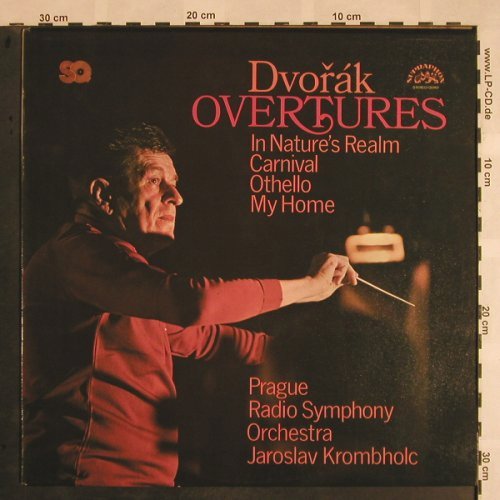 Dvorak,Antonin: Overtures,op.62, 91, 92, 93, Supraphon (8596910199016), CZ, 1976 Typ: LPQ Best.-Nr.: L5308 Preis: 7,50 Euro
