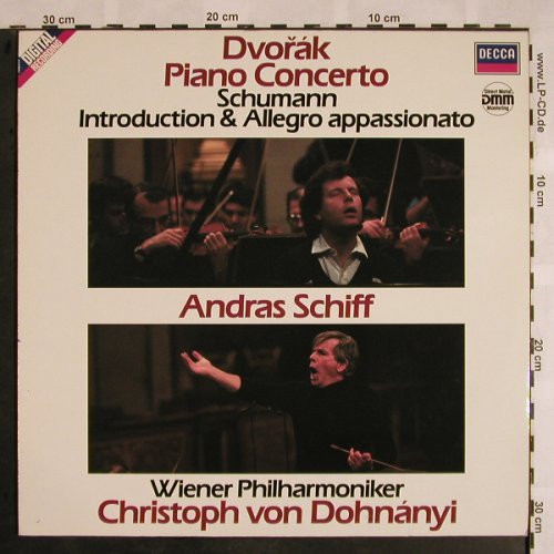 Dvorak,Antonin / Schumann: Piano Concerto/Introduciton&Allegro, Decca(417 802-1), D, 1988 - LP - L5312 - 6,00 Euro