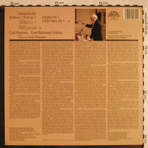 Dvorak,Antonin: Symphony No.2 in B flat major, op.4, Supraphon (10 4134-1), CZ, 1987 Typ: LP Best.-Nr.: L5318 Preis: 7,50 Euro