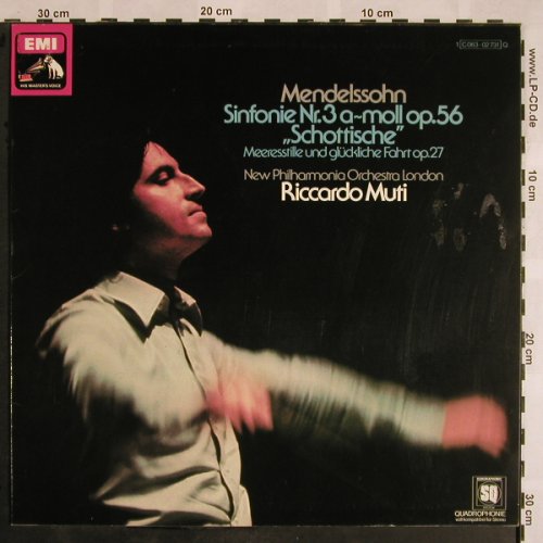 Mendelssohn Bartholdy,Felix: Sinfonie Nr.3 op56/Schottische,op27, EMI(C 063-02 731 Q), D, m-/vg+, 1976 - LPQ - L5321 - 6,00 Euro