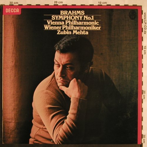 Brahms,Johannes: Symphony No.1 in C minor op.68, Decca(SXL 679 6), UK, 1979 - LP - L5336 - 7,50 Euro