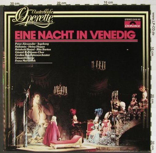 Strauss,Richard: Eine Nacht in Venedig, Polydor(2416 161), D, Ri,  - LP - L5361 - 5,00 Euro