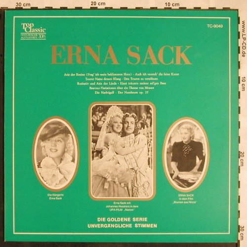 Sack,Erna: Same, Top Classic (TC-9049), D Typ: LP Best.-Nr.: L5370 Preis: 5,00 Euro
