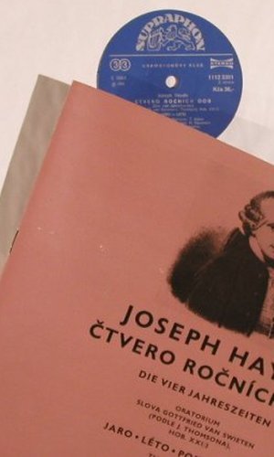 Haydn,Joseph: Die Jahreszeiten,Box, Supraphon(1112 3301-03 G), CZ, 1981 - 3LP - L5376 - 9,00 Euro
