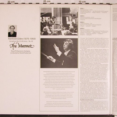 Gliere,Reinhold: Ilya Murometz, Foc, m-/vg+, Unicorn(PCM 500/1), UK, stoc, 1979 - 2LP - L5395 - 12,50 Euro