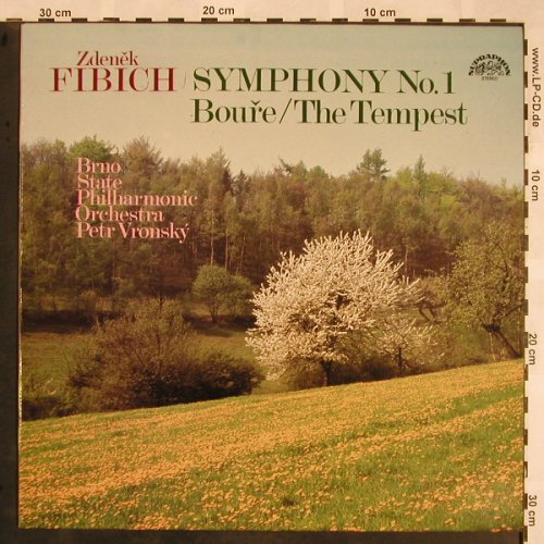 Fibich,Zdenek: Symphony No.1,Boure/The Tempest, Supraphon (1110 3637 G), CZ, 1985 Typ: LP Best.-Nr.: L5402 Preis: 9,00 Euro