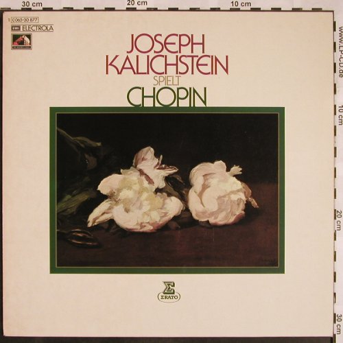 Kalichstein,Joseph: spielt Chopin, EMI Electrola/Eratro (C 065-30 877), D, 1974 Typ: LP Best.-Nr.: L5411 Preis: 9,00 Euro
