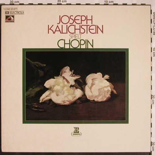 Kalichstein,Joseph: spielt Chopin, EMI Electrola/Eratro(C 065-30 877), D, 1974 - LP - L5411 - 9,00 Euro