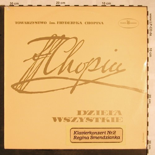 Chopin,Frederic: Klavierkonzert Nr.2/Berceuse Des-Du, Polskie N.(SX 0069), PL, 1959 - LP - L5420 - 12,50 Euro