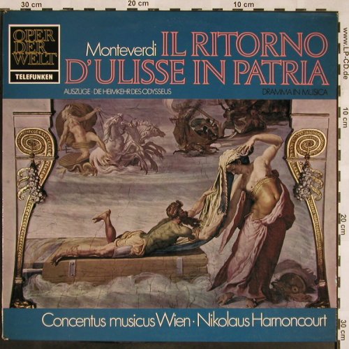 Monteverdi,Claudio: Il Ritorno d'Ulisse in Patria, Telefunken,Musterplatte(SMT 1331 AN), D, 1974 - LP - L5431 - 9,00 Euro