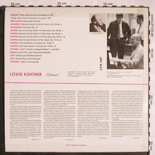 Kentner,Louis: Für Elise-Mozart..Liszt,m-/Toc,Stoc, Qualiton (LPX 1307), H Typ: LP Best.-Nr.: L5442 Preis: 6,00 Euro