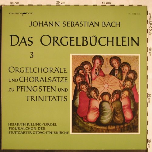 Bach,Johann Sebastian: Das Orgelbüchlein 3,Pfingsten,Trini, Musicaphon (BM 30 SL 1528), D, Foc Typ: LP Best.-Nr.: L5472 Preis: 7,50 Euro
