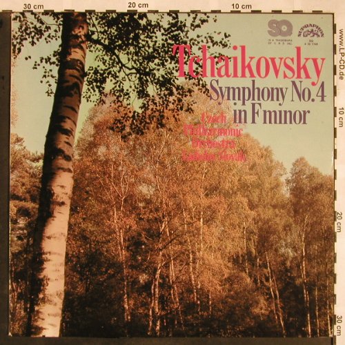 Tschaikowsky,Peter: Symphony No.4 in F minor, Supraphon(4 10 1749), CZ, 1975 - LPQ - L5479 - 6,00 Euro