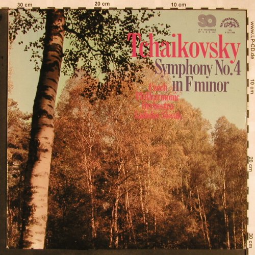 Tschaikowsky,Peter: Symphony No.4 in F minor, Supraphon (4 10 1749), CZ, 1975 Typ: LPQ Best.-Nr.: L5479 Preis: 6,00 Euro