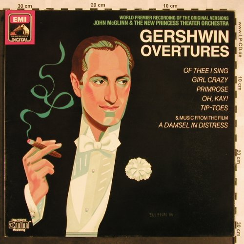 Gershwin,George: Overtures, Foc, Stoc, EMI (27 0575 1), D, co, 1986 Typ: LP Best.-Nr.: L5485 Preis: 7,50 Euro