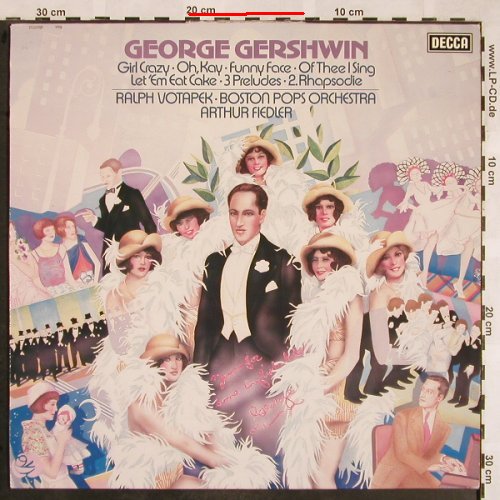 Gershwin,George: Same-Girl Crazy.., m-/vg+, stoc, Decca(6.42509 AS), D, 1979 - LP - L5486 - 5,00 Euro