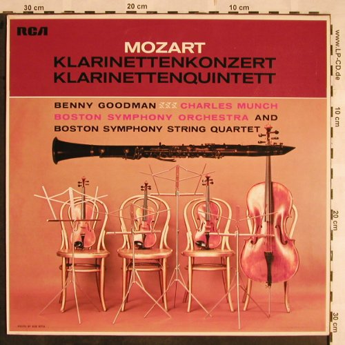 Mozart,Wolfgang Amadeus: Klarinettenkonzert/Klarinettenquint, RCA Victrola(26.41188), D, Ri,  - LP - L5501 - 7,50 Euro