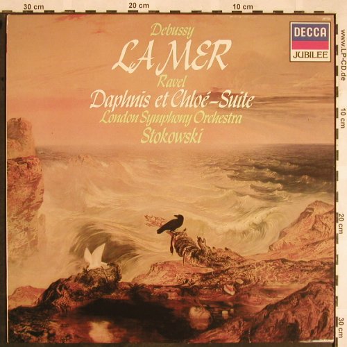 Debussy,Claude / Ravel / Berlioz: La Mer/Daphnis et Chloé/Danse d.Syl, Decca Jubilee (JB 136), UK,Ri, 1983 Typ: LP Best.-Nr.: L5523 Preis: 6,00 Euro