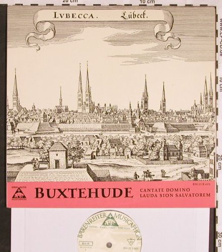Buxtehude,Dietrich: Cantate Domino,Lauda Sion Salvatore, Bärenreiter-Musicaphon(BM 25 R 601), D, Mono,  - 10inch - L5544 - 7,50 Euro