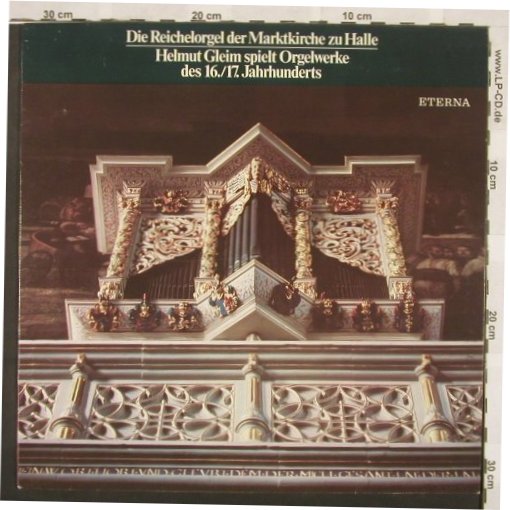 V.A.Reichelorgel d.Marktkirch Halle: Zachow, de Cabezon, Scheidt, Eterna(8 27 570), DDR, 1982 - LP - L5571 - 5,00 Euro