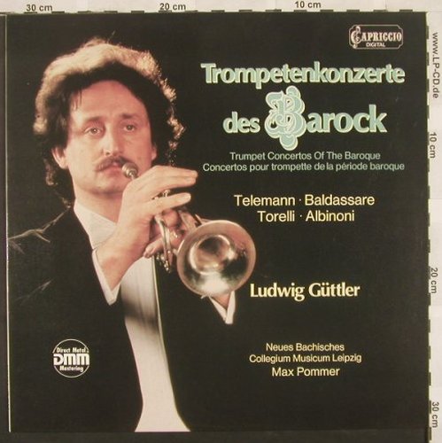Güttler,Ludwig: Trompetenkonzerte des Barock, Capriccio(CD 27 013), D, 1982 - LP - L5577 - 5,00 Euro
