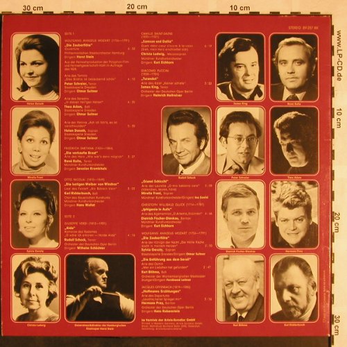 V.A.Stars singen zugunsten der: Hamburger Oper, 14 Tr.,Foc, Eurodisc(89 287 XK), D,  - LP - L5581 - 5,00 Euro