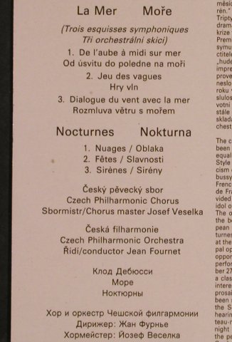 Debussy,Claude: La Mer / Nocturnes, Supraphon (10 8157-1), CZ, 1983 Typ: LP Best.-Nr.: L5590 Preis: 7,50 Euro