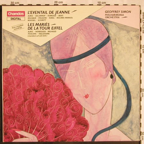 V.A.French Ballet Music of the 1920: L'Eventail de Jeanne,Les Maries..., Chandos (ABRD 1119), UK, stoc, 1984 Typ: LP Best.-Nr.: L5618 Preis: 7,50 Euro