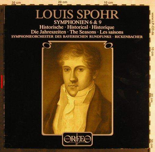 Spohr,Louis: Symphonien 6 & 9,Historische.., Orfeo(S 094 841), D, m-/vg+, 1984 - LP - L5643 - 7,50 Euro
