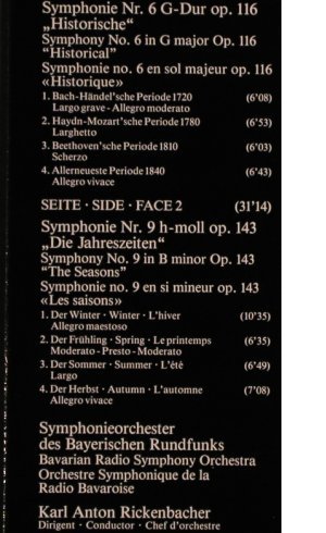 Spohr,Louis: Symphonien 6 & 9,Historische.., Orfeo(S 094 841), D, m-/vg+, 1984 - LP - L5643 - 7,50 Euro