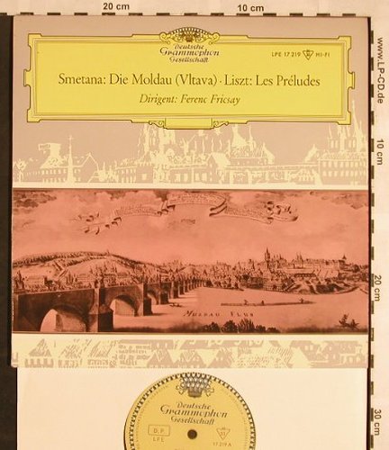 Smetana,Friedrich / Liszt: Die Moldau / Les Preludes, D.Gr.(LPE 17 219), D, 1962 - LP - L5645 - 6,00 Euro