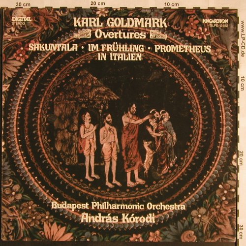 Goldmark,Karl: Overtures,Sakuntale,Im Frühling, Hungaroton(SLPD 12552), H, 1985 - LP - L5650 - 7,50 Euro