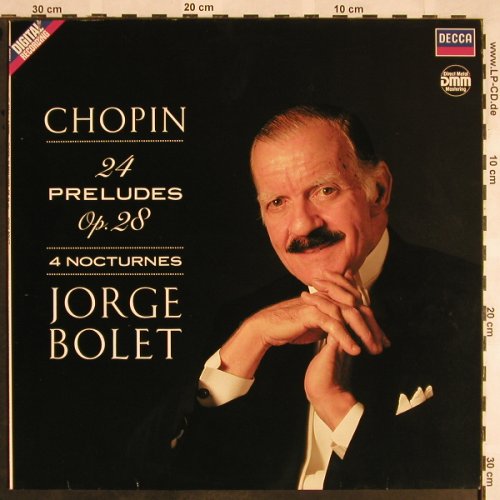Chopin,Frederic: 24 Preludes op.28, 4 Nocturnes, Decca(6.44172 AZ)(421 363-1), D, co, 1985 - LP - L5655 - 7,50 Euro