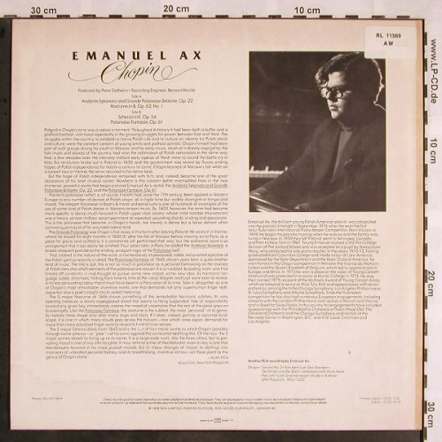 Chopin,Frederic: Andante Spinato and Grande Polonais, RCA Red Seal(ARL1-1569), US, m-/VG+, 1976 - LP - L5657 - 6,00 Euro