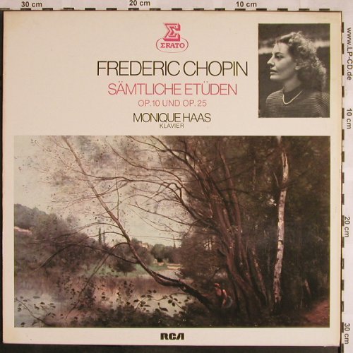 Chopin,Frederic: Sämtliche Etüden, Op.10 u.Op.25, Erato, stoc(ZL 30518), D,m-/vg+, 1977 - LP - L5665 - 5,00 Euro