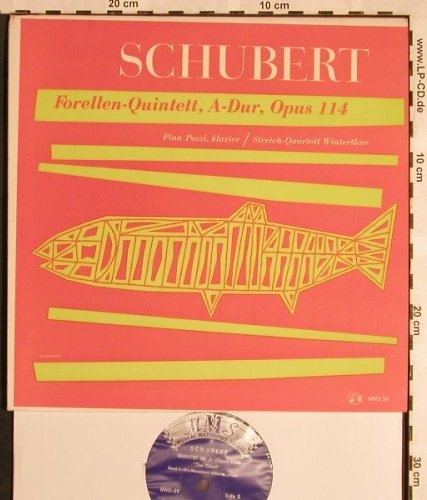 Schubert,Franz: Forellen-Quintett,A-Dur,Op.114, MMS (MMS 39), D Typ: 10" Best.-Nr.: L5674 Preis: 7,50 Euro