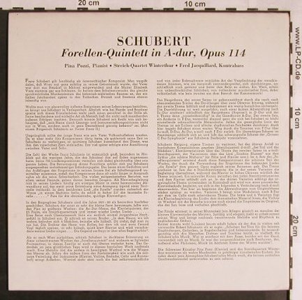 Schubert,Franz: Forellen-Quintett,A-Dur,Op.114, MMS (MMS 39), D Typ: 10" Best.-Nr.: L5674 Preis: 7,50 Euro