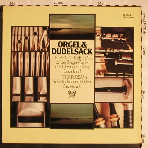V.A.Orgel & Dudelsack: Bach,Rameau..11 Tr., Club-Ed., Schwann(30 039 2), D,woc, 1978 - LP - L5687 - 5,00 Euro