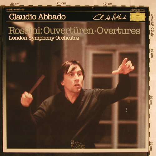 Rossini,Gioacchino: Overtüren, D.Gr. Signature (410 830-1), D, 1984 Typ: LP Best.-Nr.: L5688 Preis: 5,00 Euro