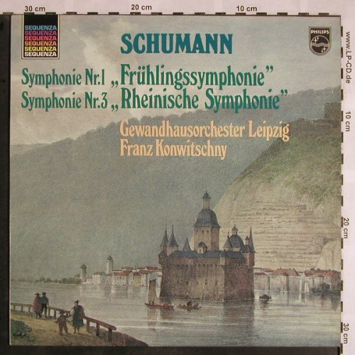 Schumann,Robert: Sinfonie Nr.1 & 3, op.38, op.97, Philips Sequenza (6527 064), NL,Ri, 1960 Typ: LP Best.-Nr.: L5693 Preis: 4,00 Euro