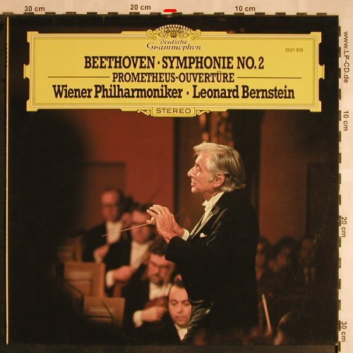 Beethoven,Ludwig van: Symphonie Nr.2,Prometheus-Overtüre, D.Gr.(2531 309), D, m-/vg+, 1981 - LP - L5697 - 7,50 Euro