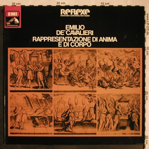 V.A.Reflexe-Stationen Eur.Musik: E.de'Cavalieri-Rappresentazion, Foc, EMI(1301203), D, 1976 - 2LP - L5727 - 7,50 Euro